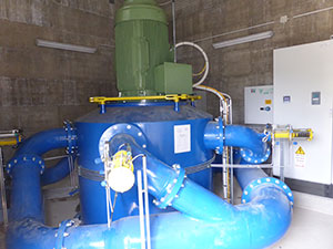 Impianto idroelettrico - Cherasco